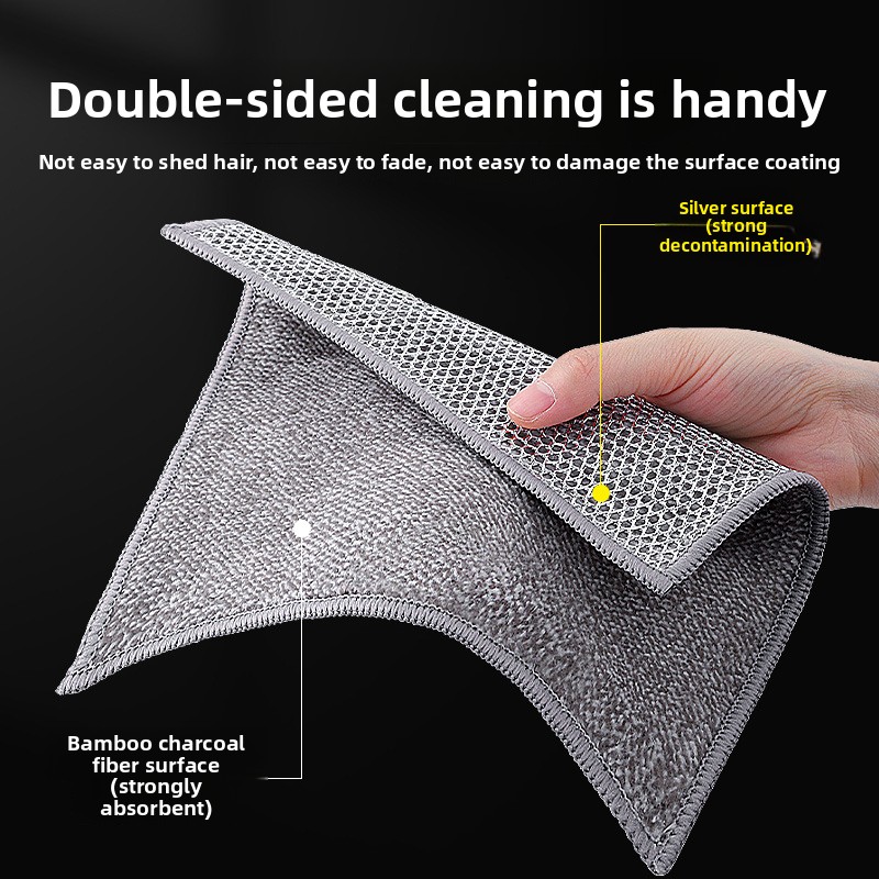 1PCS Stainless Steel Scouring Pad - Oil-Resistant Kitchen Scrubber  Heavy-Duty Metal Wire Cleaning Ball & Dish Scrubber  Durable Pot & Pan Cleaning Tool