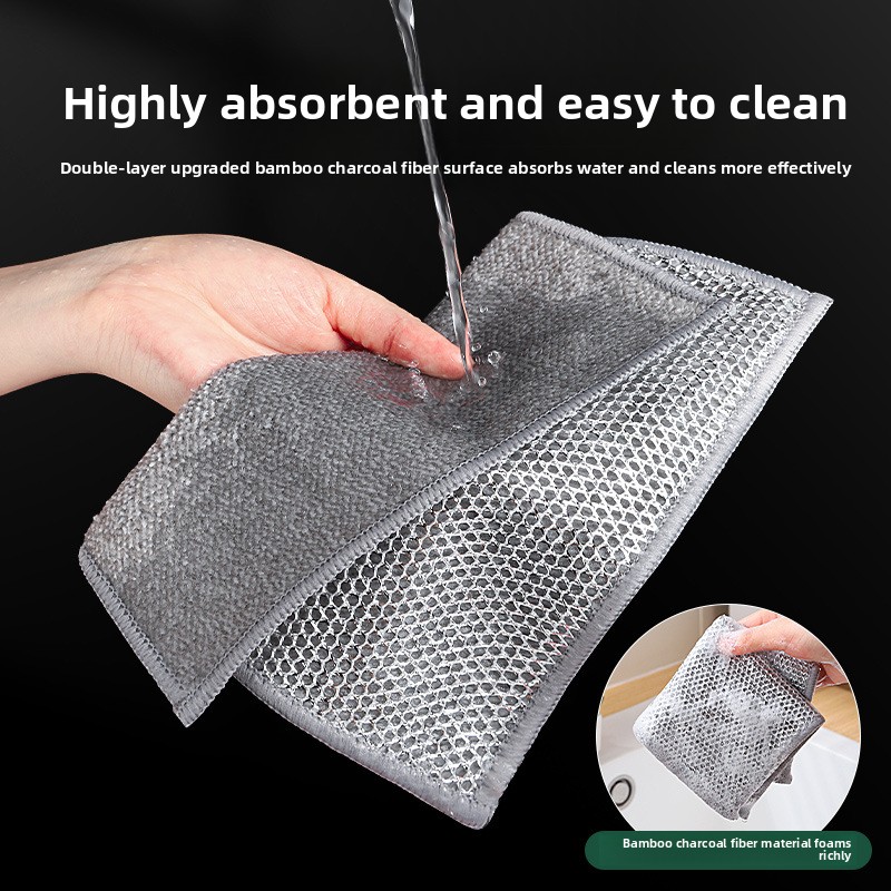 1PCS Stainless Steel Scouring Pad - Oil-Resistant Kitchen Scrubber  Heavy-Duty Metal Wire Cleaning Ball & Dish Scrubber  Durable Pot & Pan Cleaning Tool