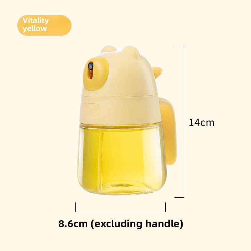 Glass spray bottle spray air fryer household kitchen glass fog edible oil food grade leakproof oil tank