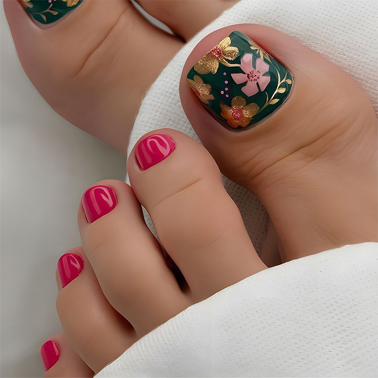 Stylish and fashionable toenail patches, a popular product from toenail manufacturers, are selling toenail patches, wearable toenails and nail art patches
