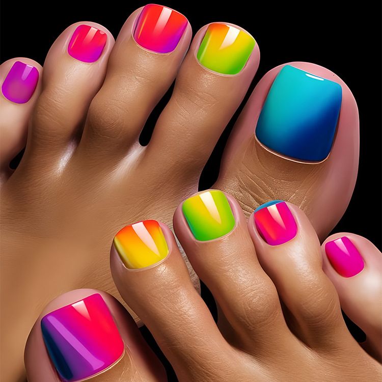 Stylish and fashionable toenail patches, a popular product from toenail manufacturers, are selling toenail patches, wearable toenails and nail art patches