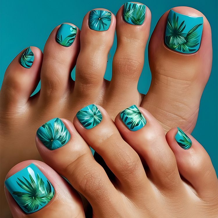 Stylish and fashionable toenail patches, a popular product from toenail manufacturers, are selling toenail patches, wearable toenails and nail art patches