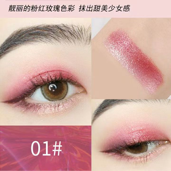 Eyeshadow pen, lazy person, eyeshadow stick, two-color gradient, daily student, no makeup smudge, waterproof, beginners, one application to shape view 3