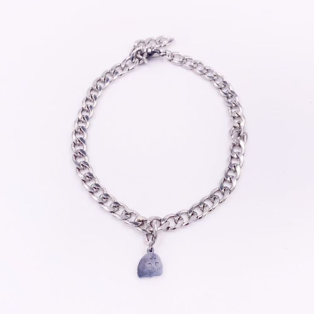 【 I Protect You 】 Ghost Little Monster Bracelet, a personalized cartoon cute couple's creative pendant