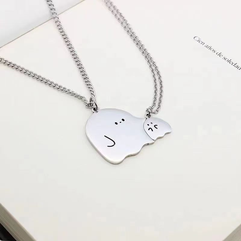 【 I Protect You 】 Ghost Little Monster Bracelet, a personalized cartoon cute couple's creative pendant