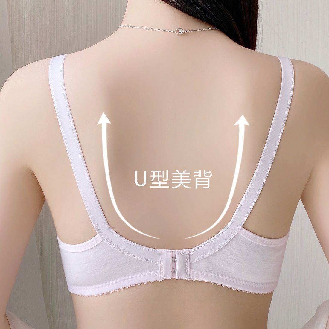 Fashion Women Maternity Cotton Adjustable Breastfeeding Bra Nursing Bra Adjustable Open Bra Underwear 36-42 Cup