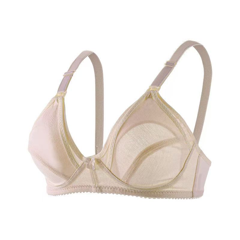 Fashion Women Maternity Cotton Adjustable Breastfeeding Bra Nursing Bra Adjustable Open Bra Underwear 36-42 Cup