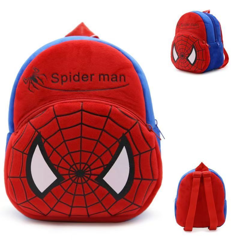 #002Infant Kindergarten Small Backpack 1-6 Years Old Cute Cartoon Boys Baby Lightweight Backpack Girls Outdoor Shoulder Bag