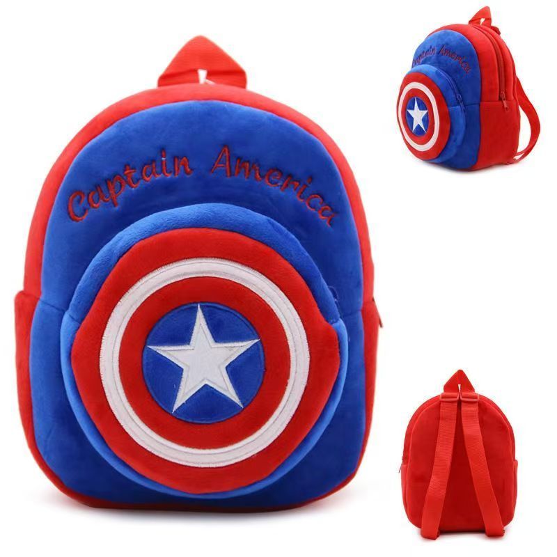 #002Infant Kindergarten Small Backpack 1-6 Years Old Cute Cartoon Boys Baby Lightweight Backpack Girls Outdoor Shoulder Bag