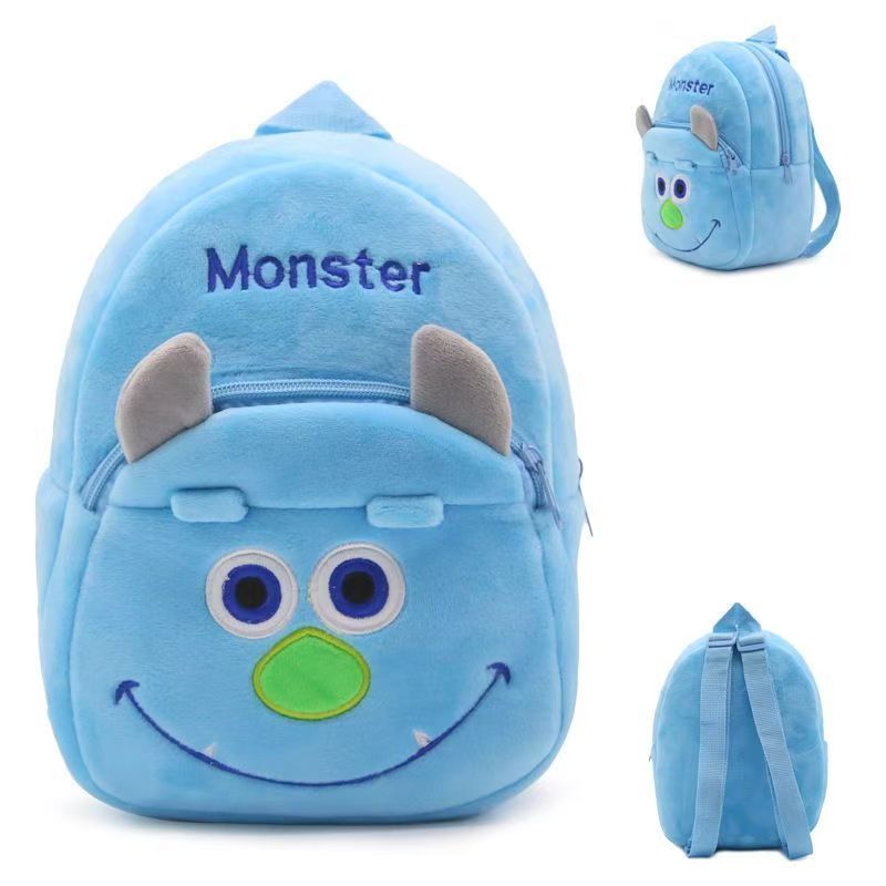 #002Infant Kindergarten Small Backpack 1-6 Years Old Cute Cartoon Boys Baby Lightweight Backpack Girls Outdoor Shoulder Bag