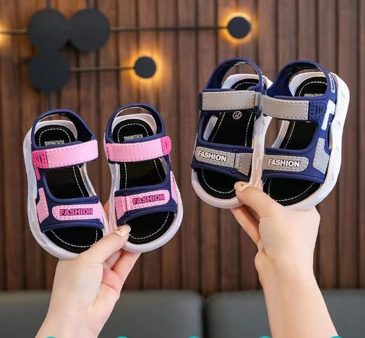 New Boys' Sandals Kids Wear-Resistant Soft-Soled Non-Slip Beach Sandals For Boys And Girls