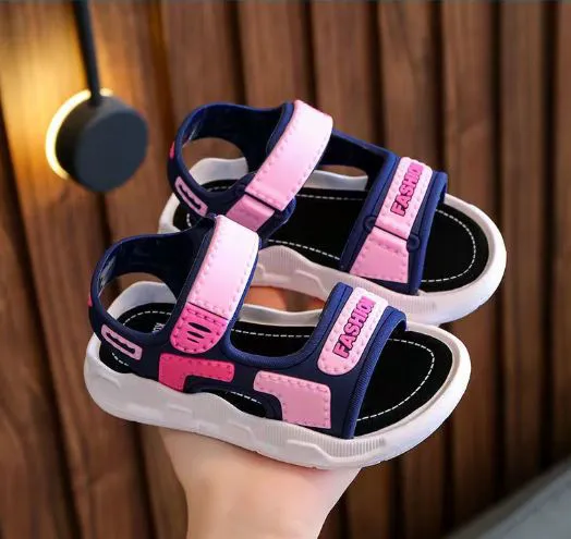 New Boys' Sandals Kids Wear-Resistant Soft-Soled Non-Slip Beach Sandals For Boys And Girls