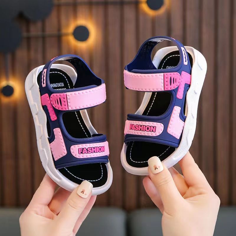 New Boys' Sandals Kids Wear-Resistant Soft-Soled Non-Slip Beach Sandals For Boys And Girls