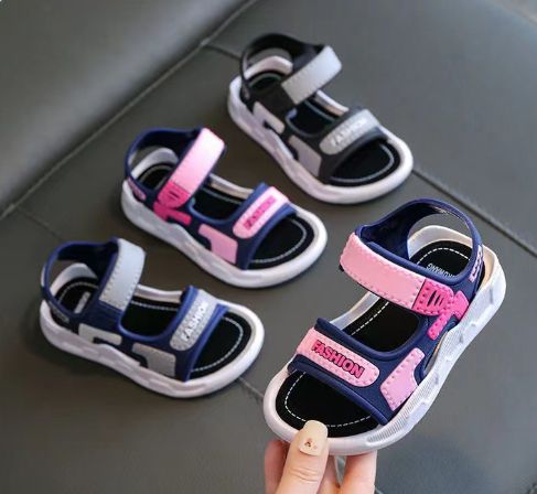 New Boys' Sandals Kids Wear-Resistant Soft-Soled Non-Slip Beach Sandals For Boys And Girls