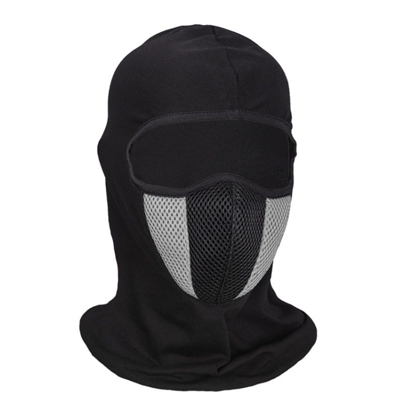 Breathable Motorcycle Full Face Masks Cycling Motocross Helmet Hood Moto Riding Neck Face Hood Moto Accessories