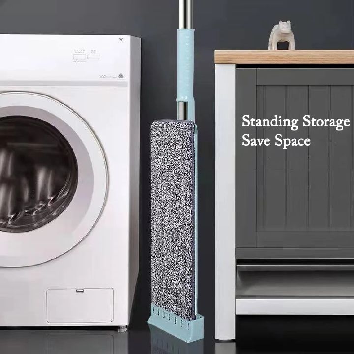 Squeeze Mop Floor Mops Reusable 360 Degree Hands-Free Lazy Flat Mop Wet And Dry Rotatable Mop Artifact Easy To Clean Mop