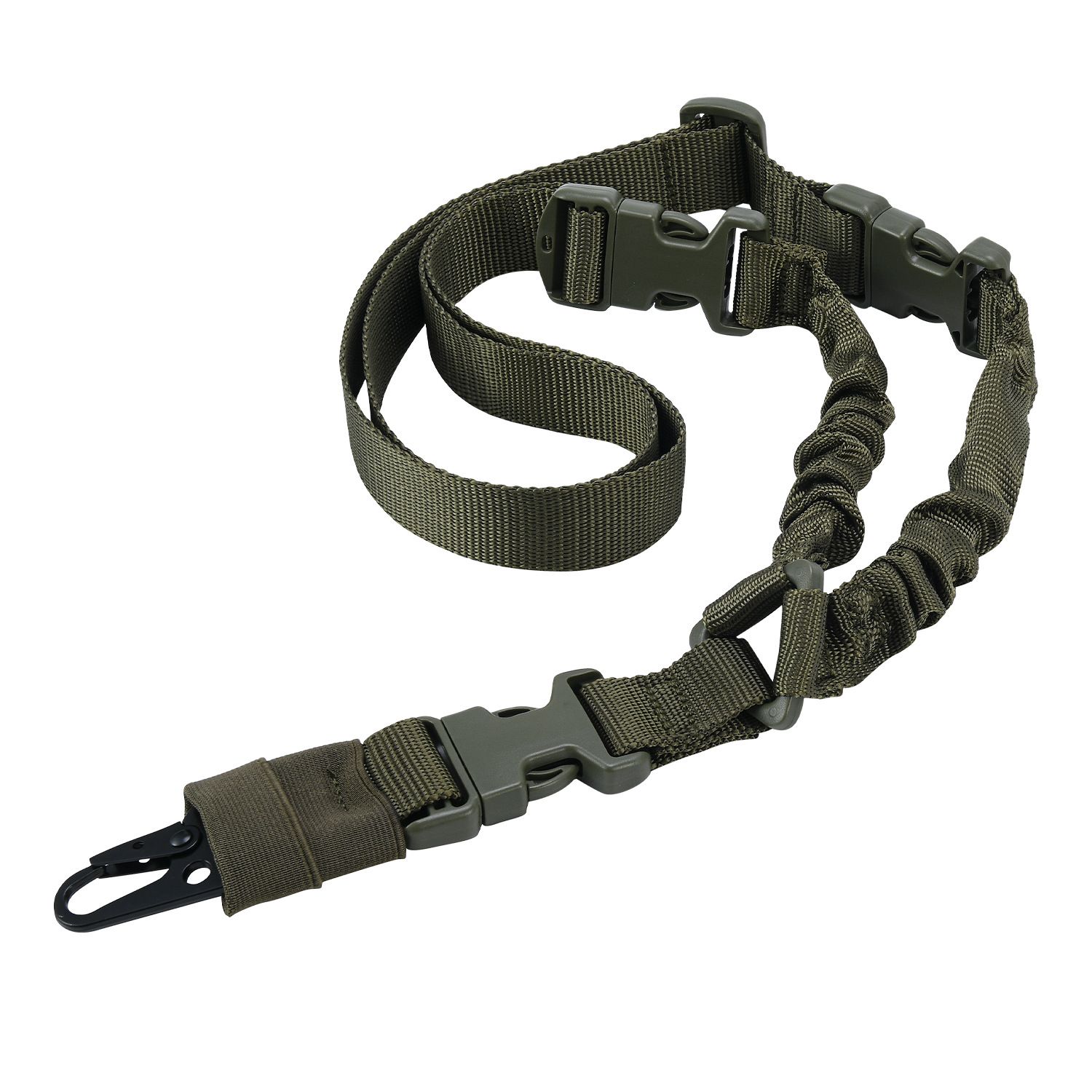 Tactical Single Point Gun Sling Shoulder Strap Rifle Rope Belt with Metal Buckle Shot Gun Belt Hunting Accessories Tactical Gear