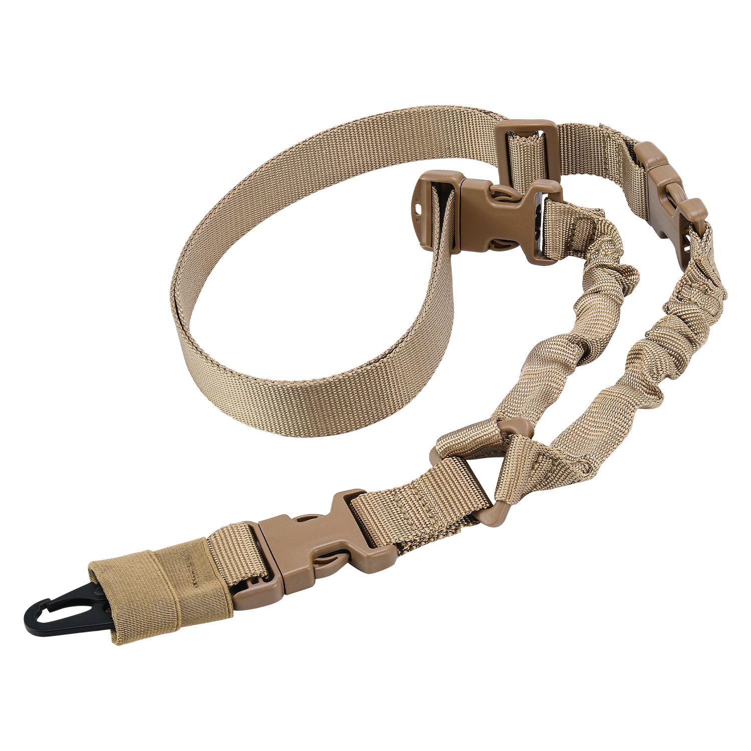 Tactical Single Point Gun Sling Shoulder Strap Rifle Rope Belt with Metal Buckle Shot Gun Belt Hunting Accessories Tactical Gear