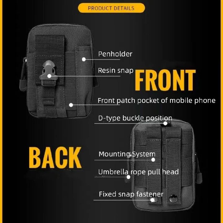 Mini Waist Bag for Mens Packs Fashion Belt Fanny Pack Waist Bags Pouch Backpack Tactical For Travel Outdoor Sport