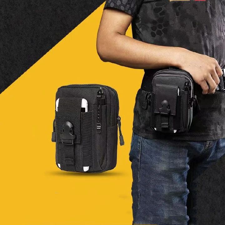 Mini Waist Bag for Mens Packs Fashion Belt Fanny Pack Waist Bags Pouch Backpack Tactical For Travel Outdoor Sport