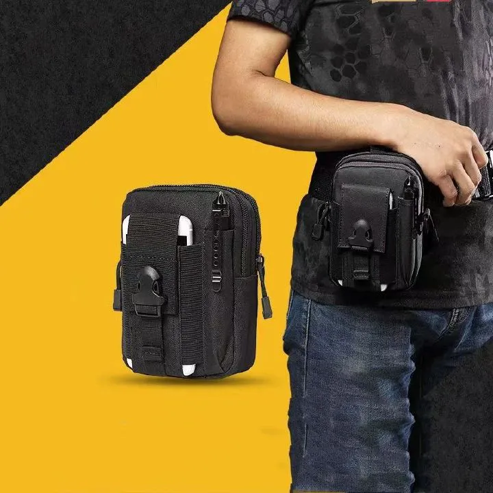 Mini Waist Bag for Mens Packs Fashion Belt Fanny Pack Waist Bags Pouch Backpack Tactical For Travel Outdoor Sport