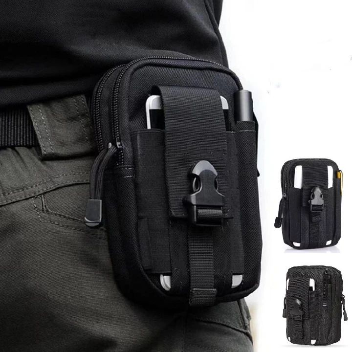 Mini Waist Bag for Mens Packs Fashion Belt Fanny Pack Waist Bags Pouch Backpack Tactical For Travel Outdoor Sport