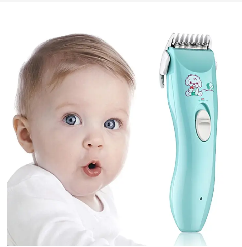 Silent Baby Hair Clipper Kids Hair Trimmers Chargeable Waterproof Professional Cordless Hair Clipper For Babies Children Infant