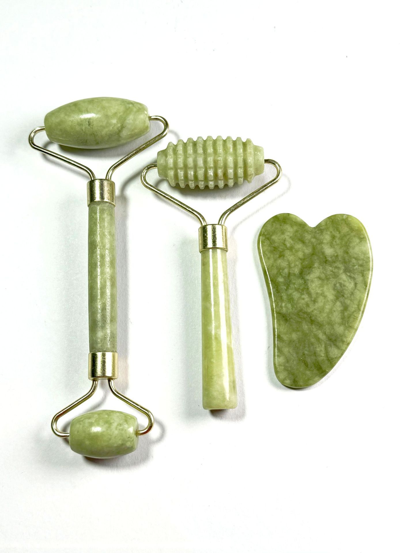 Facial Massage Jade Stone Roller Face Guasha Scraper Lift Beauty Slimming Tools Skin Relaxation