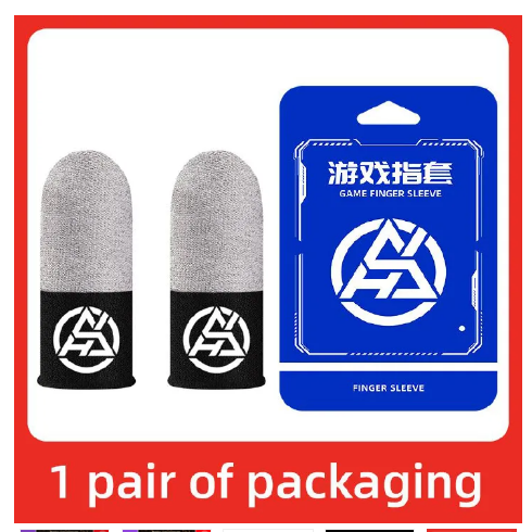 New finger sleeve game controller is suitable for PUBG sweat and scratch sensitive touch screen game finger thumb sleeve gloves breathable and scratch resistant touch screen game thumb gloves