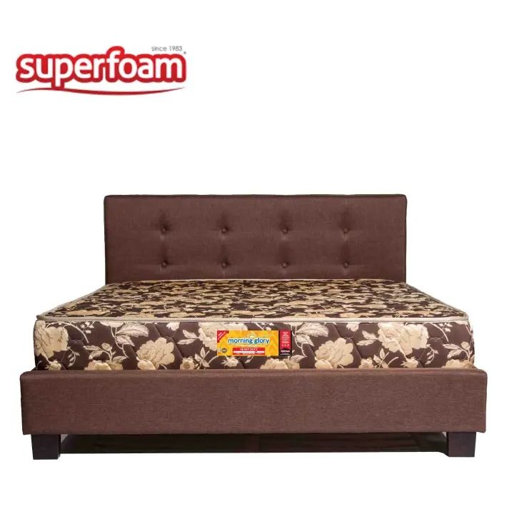 🎁 2 FREE Pillows! Superfoam Morning Glory Mattress 🛏️ | 8" Heavy Duty High-Density Foam | Quilted Comfort | Best in Market | Breathable & Durable | 2-Year Warranty 🌙✨