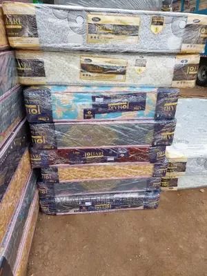 🎁  | JOHARI 8-Inch Quilted Medium Duty Mattress 🧵💠 | High-Density Foam 🧽 | High Firm Support 😌 | 3-Year Warranty 🛡️ | Elegant Design ✨