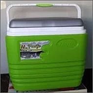 🧊 Pacific Cooler Box – Ice Chest for Outdoor Travel, Food Storage, Events, and Deliveries ❄️ Durable with Foldable Handle & Leak-Proof Lid