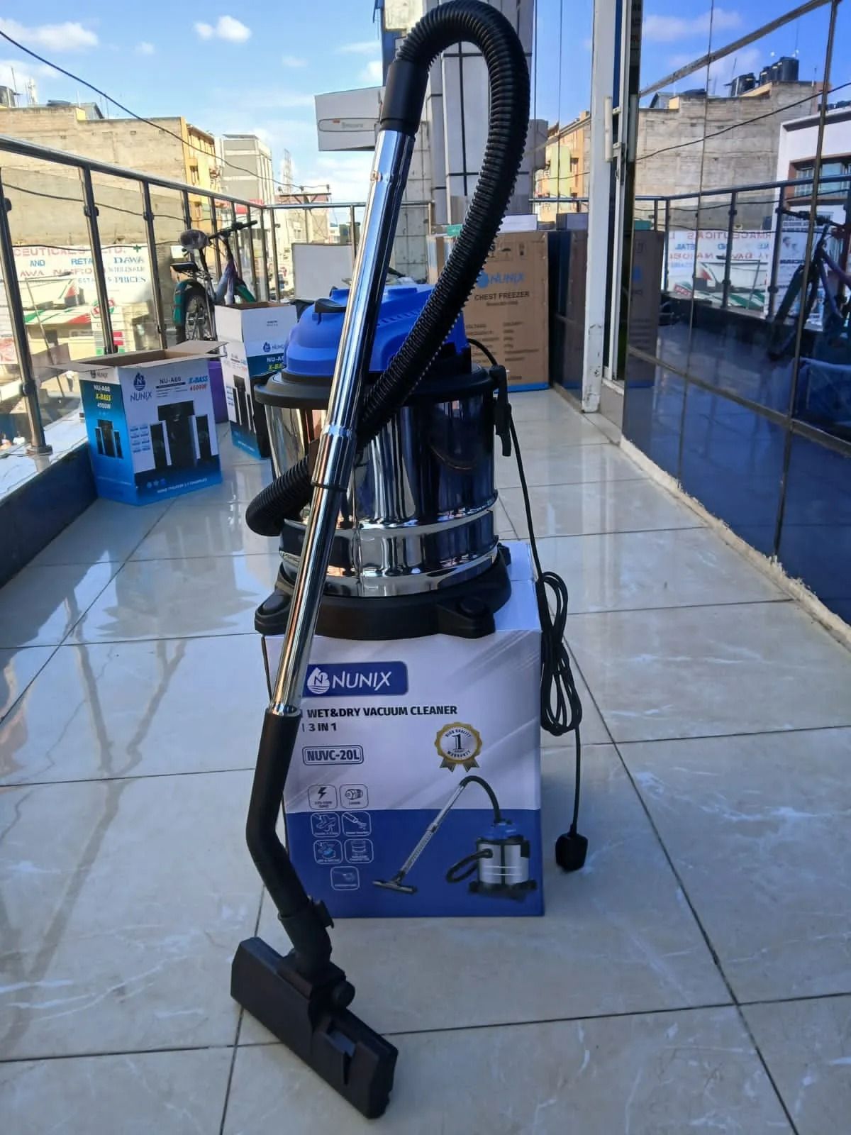 ✨ NUNIX 20L Wet & Dry Vacuum Cleaner 💨 | Powerful 1400W Motor ⚡ | Heavy-Duty Home & Office Cleaning 🏠🧹 | Bagless, Easy to Use, Strong Suction 💪 | Durable & Reliable 🚀