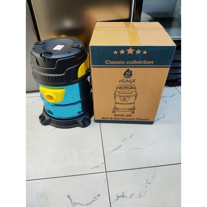 ✨ NUNIX 20L Wet & Dry Vacuum Cleaner 💨 | Powerful 1400W Motor ⚡ | Heavy-Duty Home & Office Cleaning 🏠🧹 | Bagless, Easy to Use, Strong Suction 💪 | Durable & Reliable 🚀