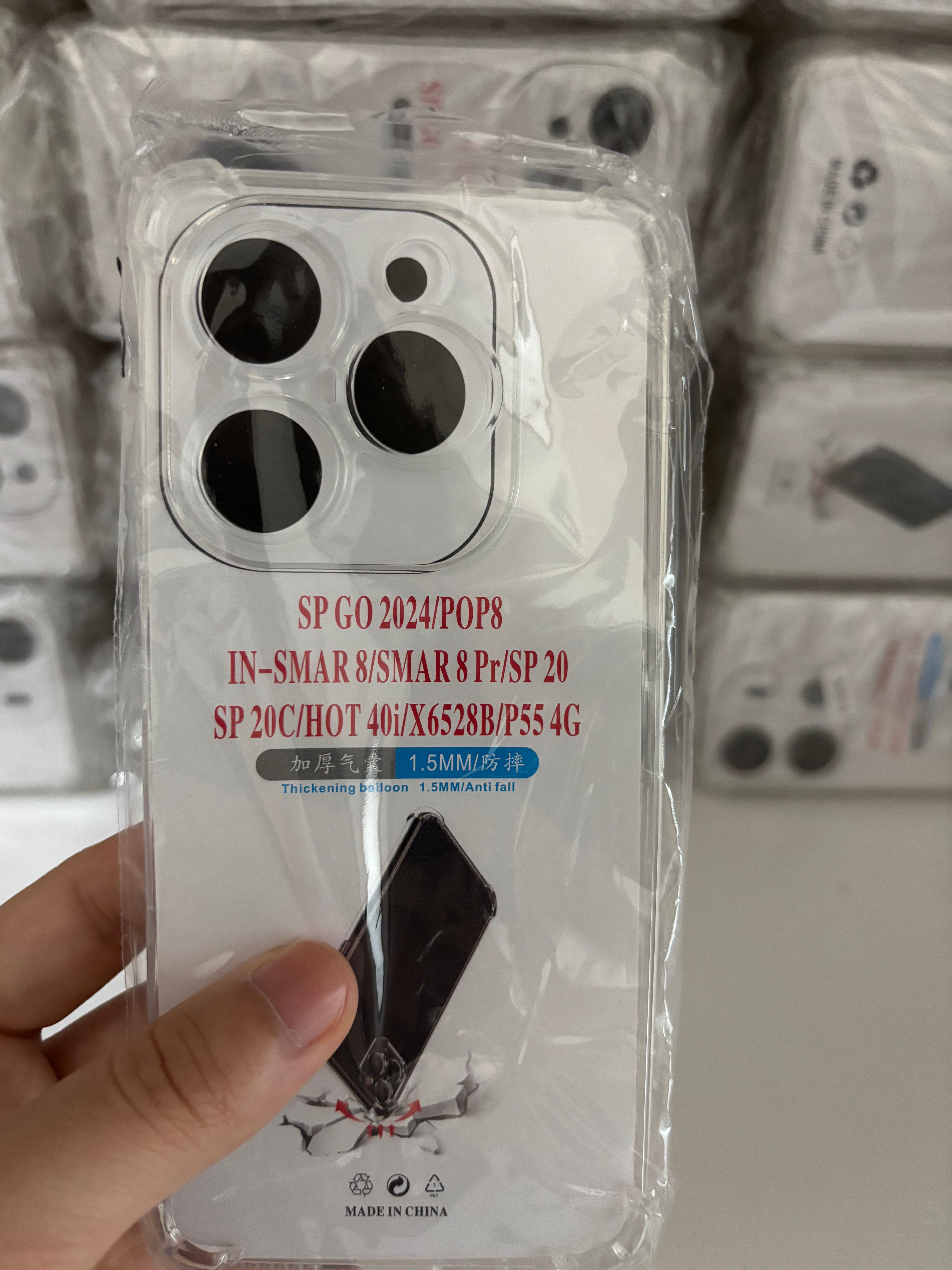 Suitable for TECNO Spark Go 2025 phone case , Amon 30 Pro phone case, itel Vision 5 phone case, Samsung Galaxy A062 phone case, Redmi \​Infinix anti drop TPU phone case, four corner airbag anti drop p