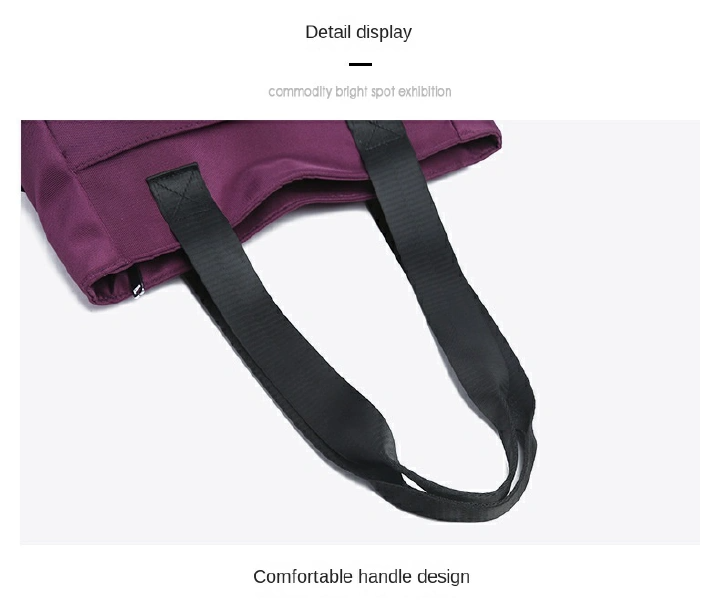 Strong Waterproof Ladies Bag - Big Everyday Tote for Office, Market and College