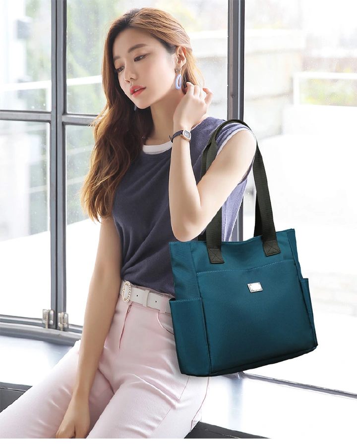 Strong Waterproof Ladies Bag - Big Everyday Tote for Office, Market and College