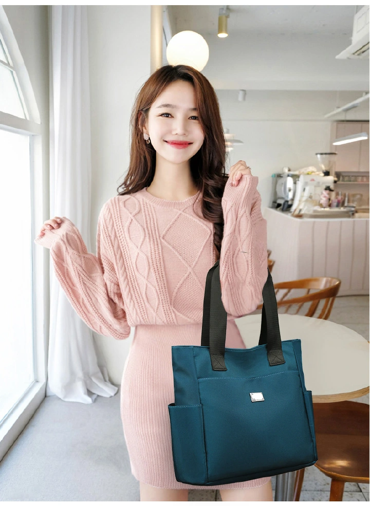 Strong Waterproof Ladies Bag - Big Everyday Tote for Office, Market and College