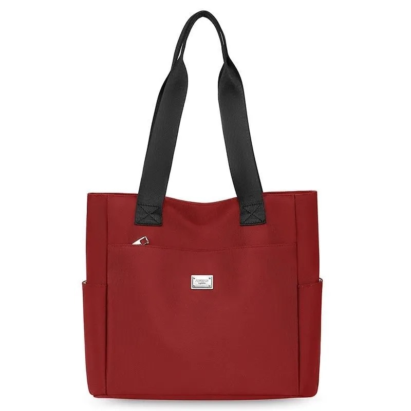Strong Waterproof Ladies Bag - Big Everyday Tote for Office, Market and College