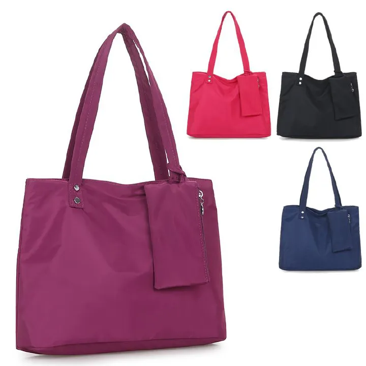 Strong Waterproof Ladies Bag - Big Everyday Tote for Office, Market and College