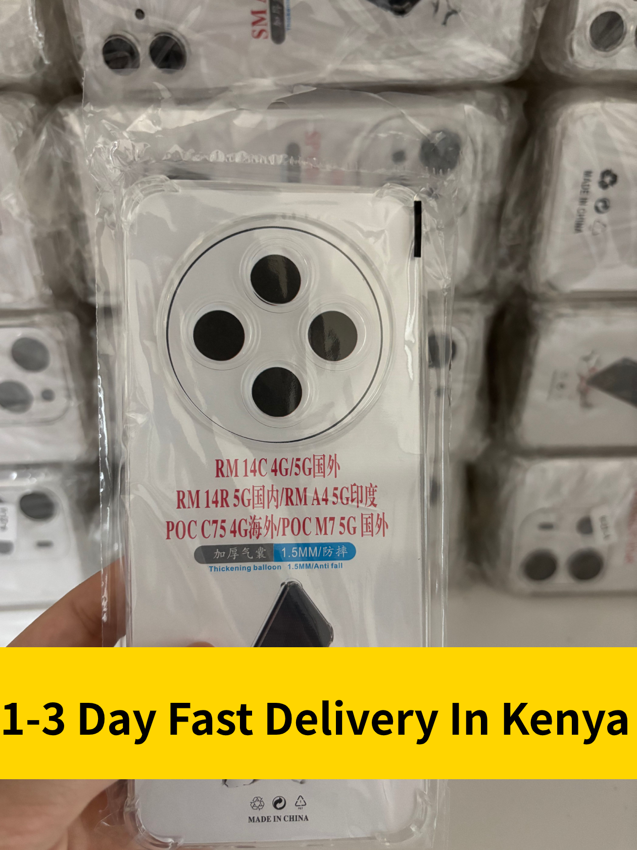 Xiaomi Redmi 14C Phone Case Note 14/A3 Mobile Phone Cover with Kickstand & Flip Window Durable Shockproof Cover Protective Case