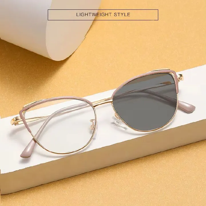 Blue light blocking sunglasses, photochromic gray transition sunglasses for men and women, for gaming, TV, phone, computer, UV protection, anti-reflective shade, eyeglasses