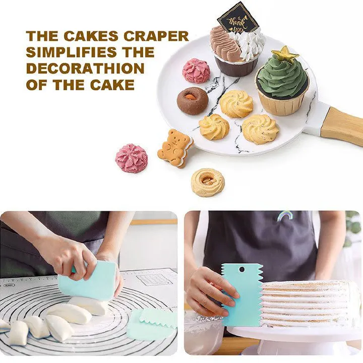 14/16 PCS Piping Bag Tips Set, Piping Nozzles Cake Decorating Tool with Scraper Clean Brush Stainless Tips, Reusable Thickened Silicone Bag, Baking Supplies DIY Tools for Icing Puff Cookie Cupcake