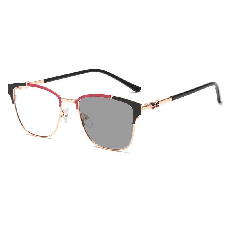 Hot Selling Fashion Metal Anti Blue Light Glasses Frame Luxury Crystal Cat Eye Female Eyeglasses Frames photochromic sunglasses