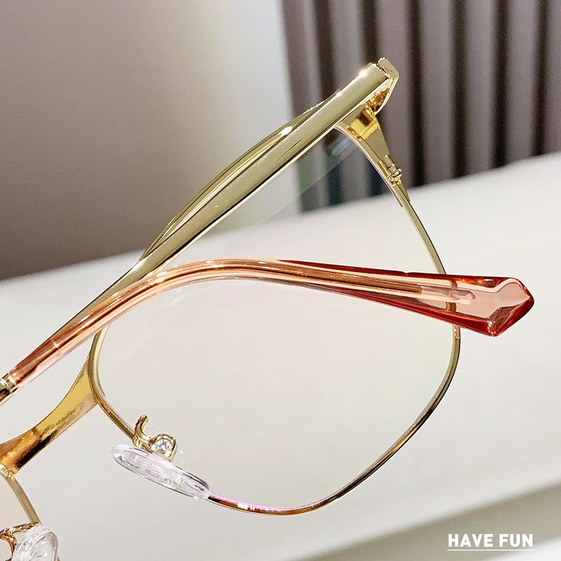 New Fashion Cat Eye Eyeglasses Frames Multi Color Photochromic Glasses Ladies Glasses