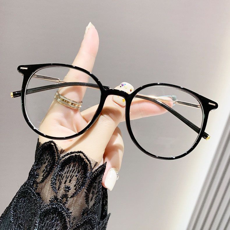 2025 Photochromic Eyeglasses Frames Street Photography Square Eyeglasses Transparent Anti Blue Light Photo Gray Glasses Eye