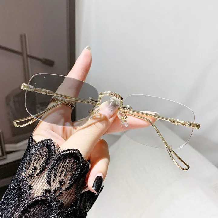 Seamless Transition from Book to Beach: Rimless Photochromic Readers