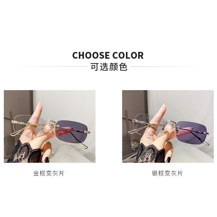 Seamless Transition from Book to Beach: Rimless Photochromic Readers