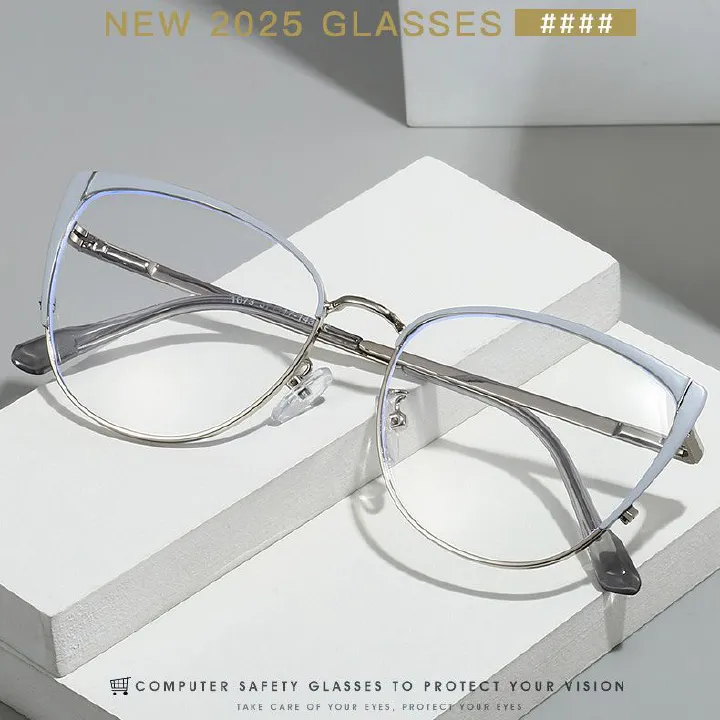 Blue Light & Anti Glare Reading Glasses, Polarized Lenses for Indoor/Outdoor & Driving