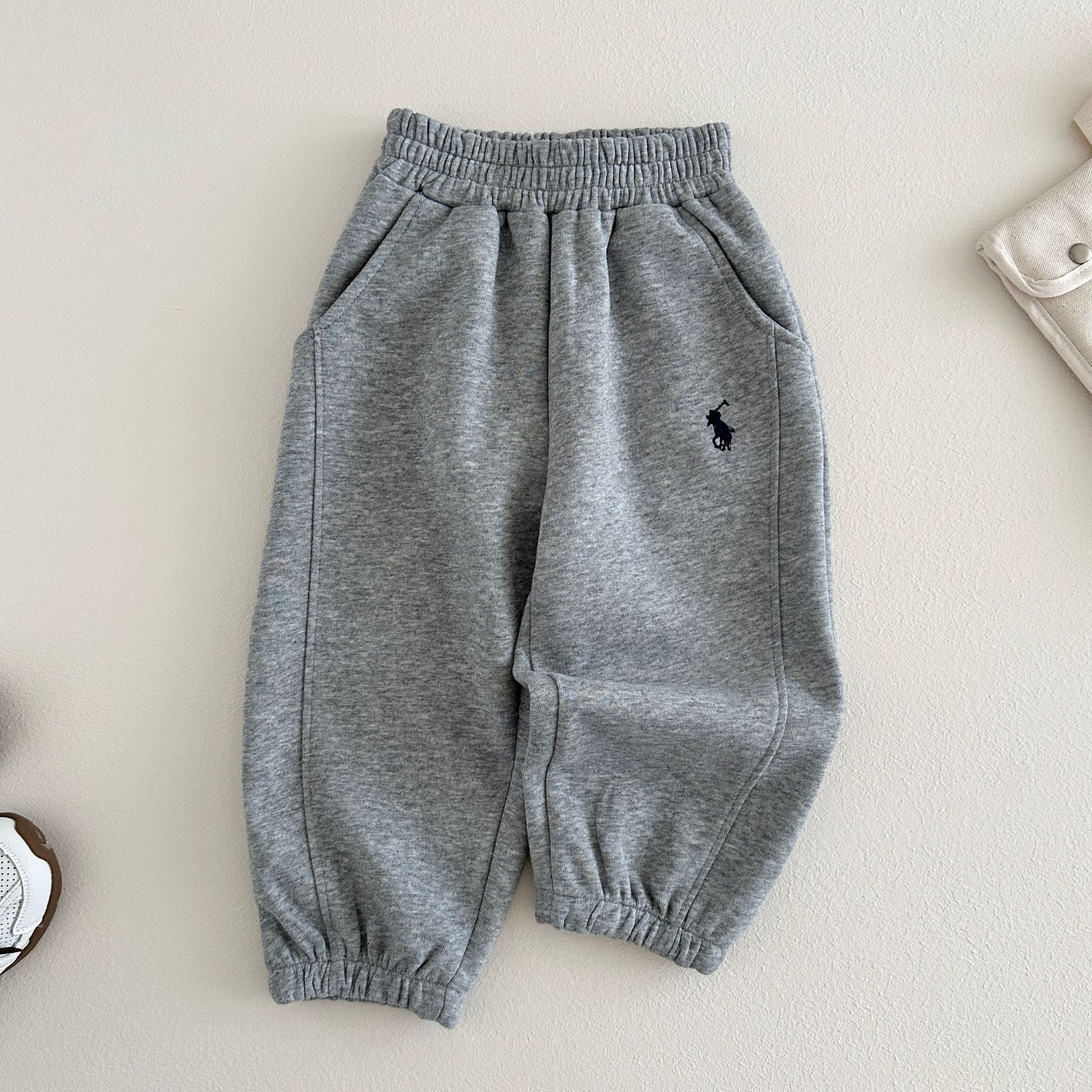 Boys' tide brand spring and autumn sports pants 2025 new girls Korean children's clothing sweatpants big children's trousers casual pants